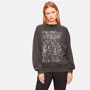 Anine Bing Oversized Graphic Sweatshirt Women’s size medium